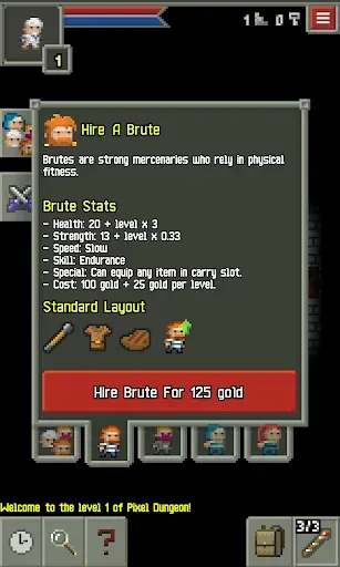 Скриншот 5 — Skillful Pixel Dungeon