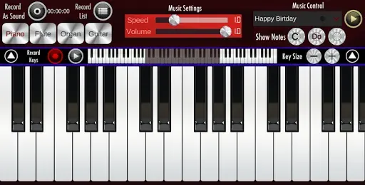 Скриншот 2 — Real Piano