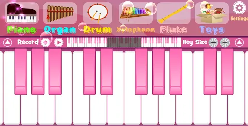 Скриншот 1 — Pink Piano