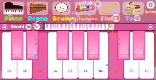 Скриншот 7 — Pink Piano