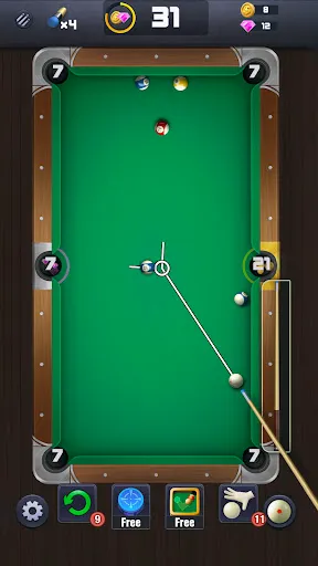 Скриншот 4 — Billiard Hero™️: Rescue Shot