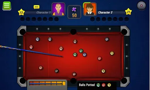 Скриншот 1 — 3D бильярд Pool 8 Ball Pro