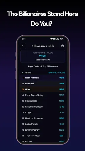 Скриншот 3 — OrbitX - Billionaires Game