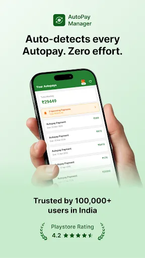 Скриншот 1 — AutoPay Manager - Voice Alerts