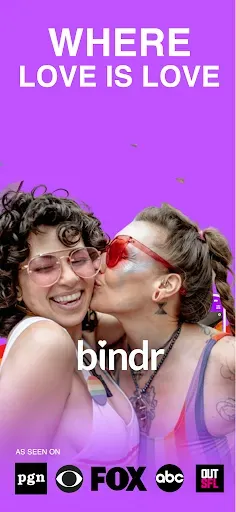 Скриншот 1 — Bindr: Bisexual & LGBTQ Dating