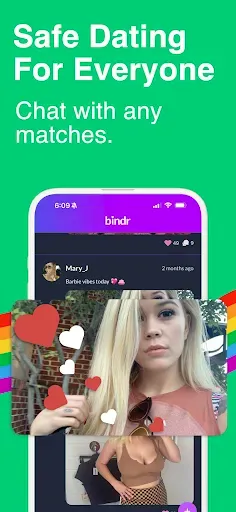 Скриншот 2 — Bindr: Bisexual & LGBTQ Dating