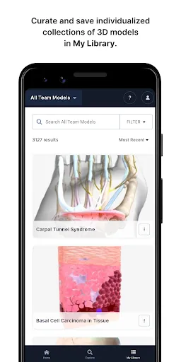 Скриншот 4 — BioDigital Human - 3D Anatomy