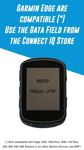 Скриншот 2 — HR2VP Watch Bike Computer