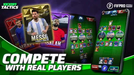 Скриншот 1 — Kickoff Tactics: Football CCG