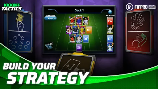 Скриншот 4 — Kickoff Tactics: Football CCG