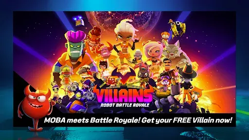 Скриншот 1 — Villains: Robot BattleRoyale