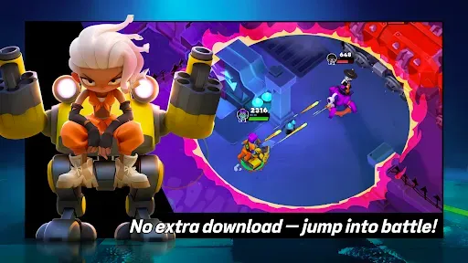 Скриншот 2 — Villains: Robot BattleRoyale
