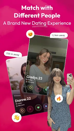 Скриншот 1 — Lora - Dating & Friendship
