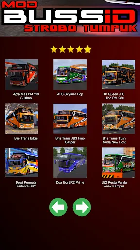 Скриншот 3 — Mod Bussid Bus Strobo Tumpuk