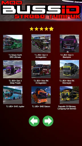 Скриншот 5 — Mod Bussid Bus Strobo Tumpuk