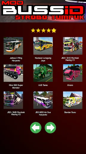 Скриншот 6 — Mod Bussid Bus Strobo Tumpuk
