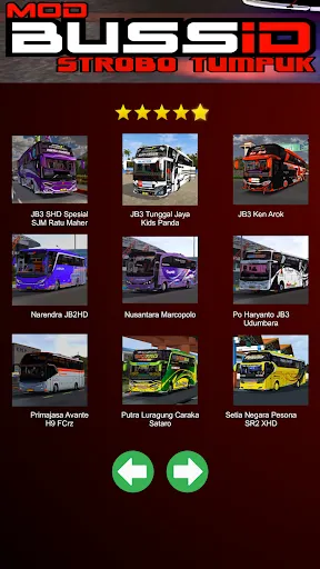 Скриншот 7 — Mod Bussid Bus Strobo Tumpuk