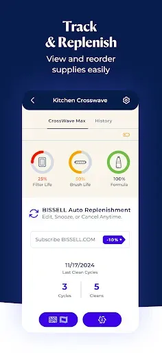 Скриншот 5 — BISSELL Connect