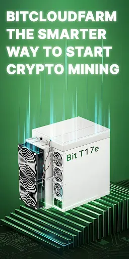 Скриншот 1 — BitCloudFarm Miner, BTC Mining