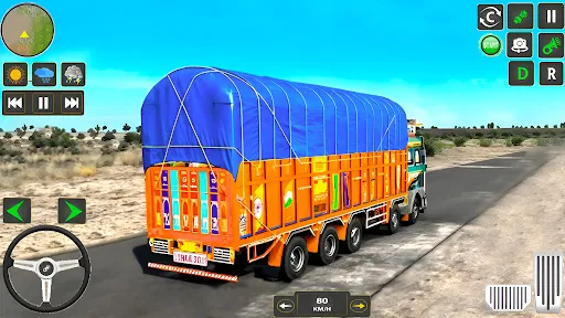 Скриншот 2 — Real Indian Truck Offroad Game