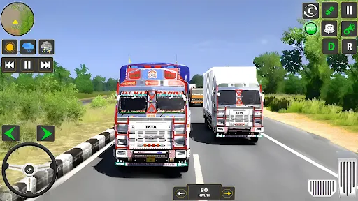 Скриншот 3 — Real Indian Truck Offroad Game