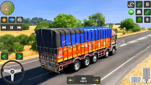 Скриншот 7 — Real Indian Truck Offroad Game