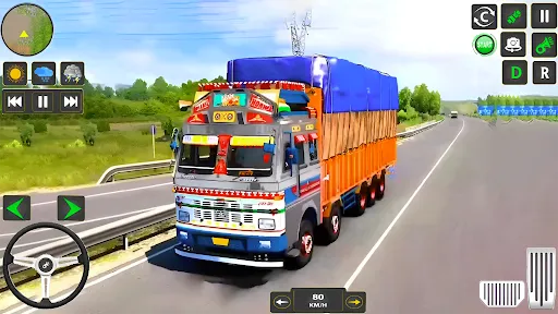 Скриншот 8 — Real Indian Truck Offroad Game