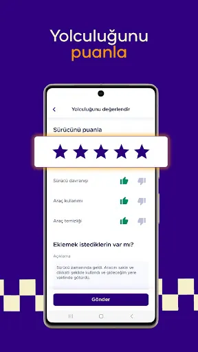 Скриншот 6 — bitaksi - en yakın taksi!