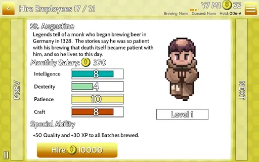 Скриншот 3 — Fiz : Brewery Management Game