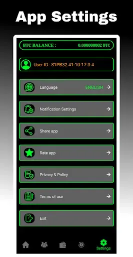 Скриншот 5 — Giga Miner-Bitcoin Miner Cloud