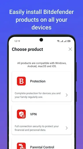 Скриншот 2 — Bitdefender Central