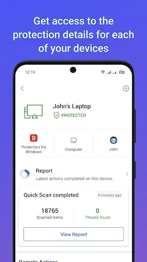 Скриншот 6 — Bitdefender Central