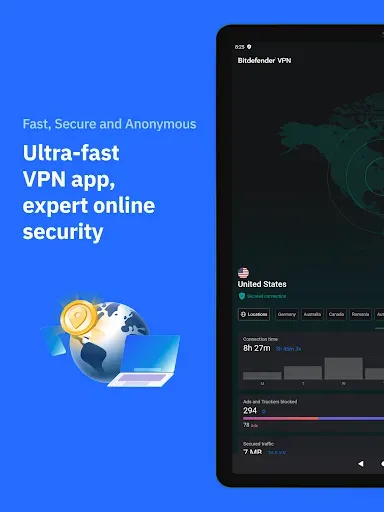 Скриншот 6 — Bitdefender VPN: Fast & Secure