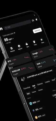 Скриншот 2 — Bitget- Buy Crypto & Bitcoin