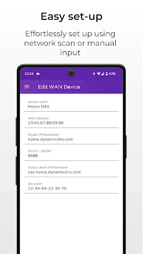 Скриншот 2 — WolOn - Wake on LAN Widgets