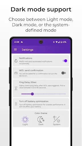 Скриншот 7 — WolOn - Wake on LAN Widgets