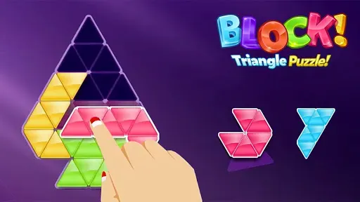 Скриншот 2 — Block! Triangle Puzzle Tangram