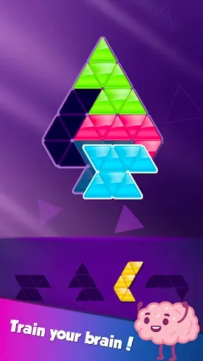 Скриншот 4 — Block! Triangle Puzzle Tangram