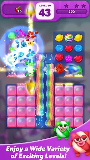 Скриншот 6 — Lollipop: Sweet Taste Match 3