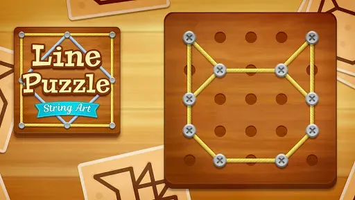 Скриншот 2 — Line Puzzle: String Art
