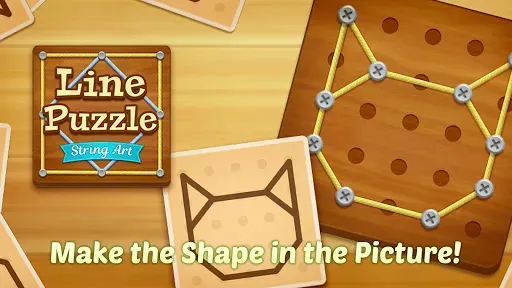 Скриншот 3 — Line Puzzle: String Art