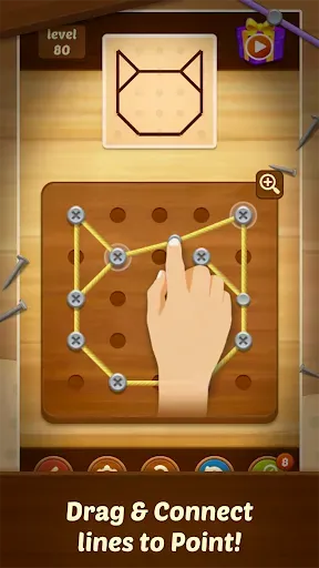 Скриншот 4 — Line Puzzle: String Art