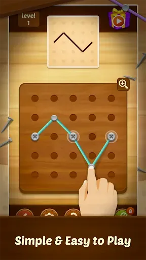 Скриншот 5 — Line Puzzle: String Art