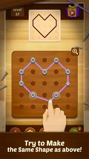 Скриншот 6 — Line Puzzle: String Art