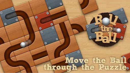 Скриншот 1 — Roll the Ball® - slide puzzle