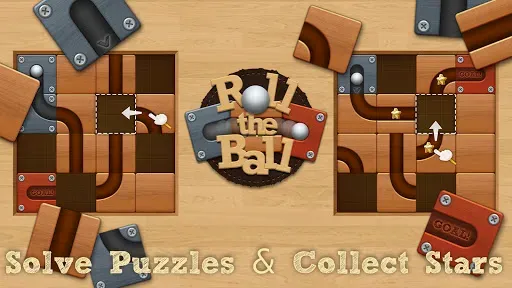 Скриншот 3 — Roll the Ball® - slide puzzle