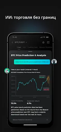 Скриншот 3 — BitMart: Buy Bitcoin & Crypto