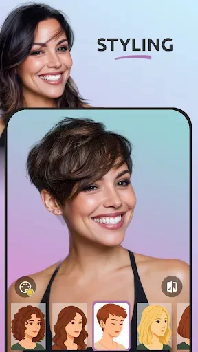 Скриншот 3 — HairSwap: AI Hairstyle Try-On