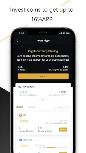 Скриншот 3 — Bitrue - купить криптовалюту