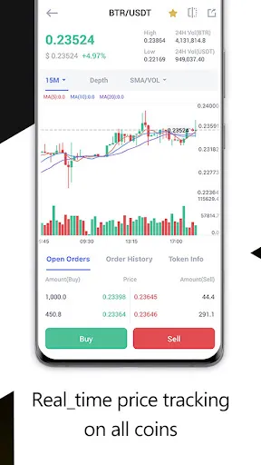 Скриншот 6 — Bitrue - купить криптовалюту